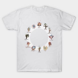 Zodiac Signs T-Shirt